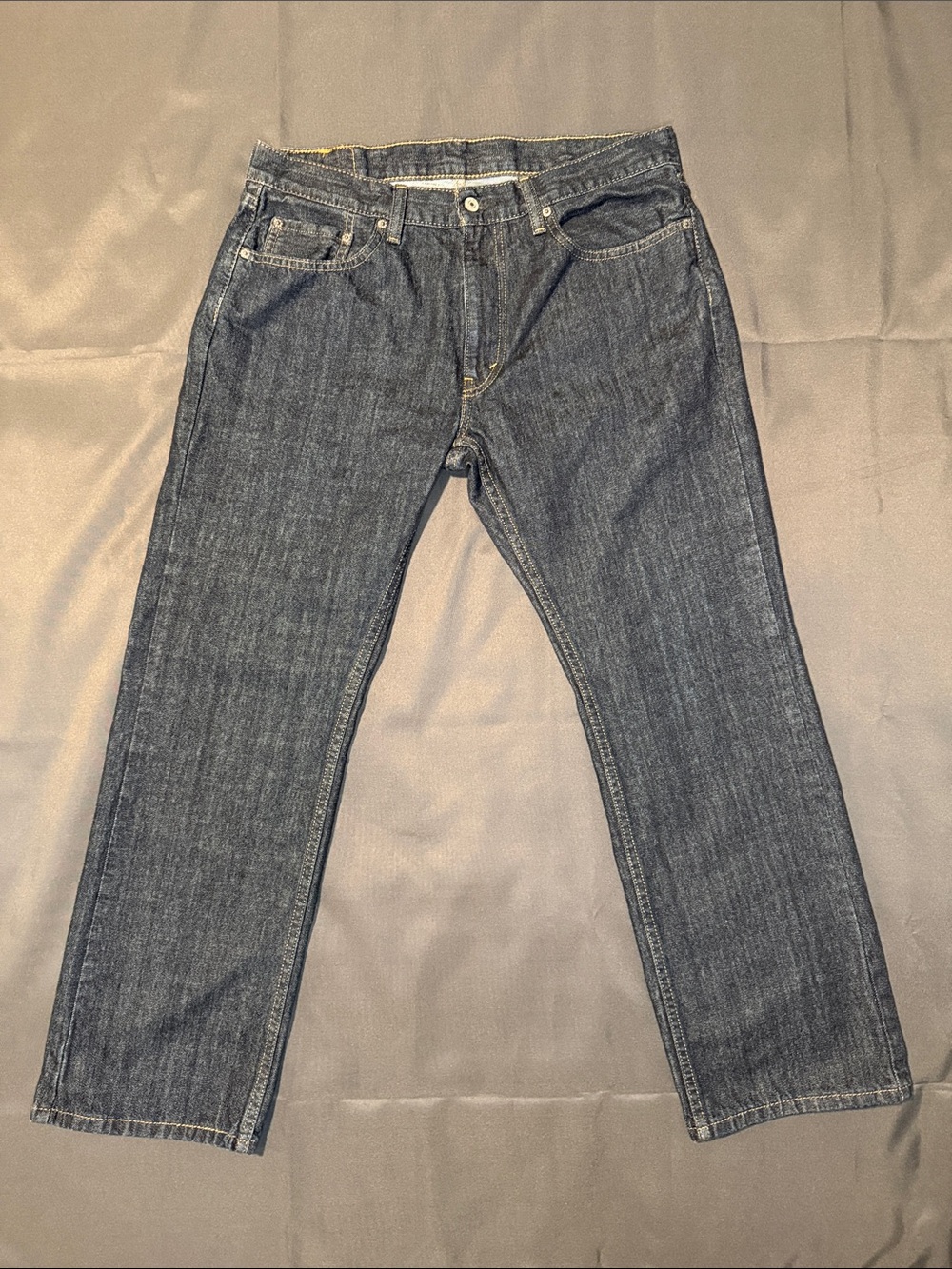Levi's Straight-Leg Jeans in Dark Blue Women’s